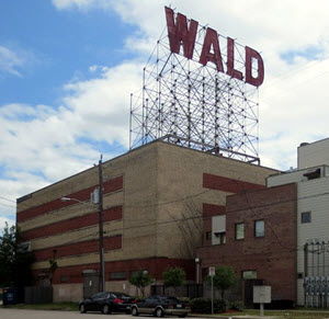 walkd sign east downtown houston