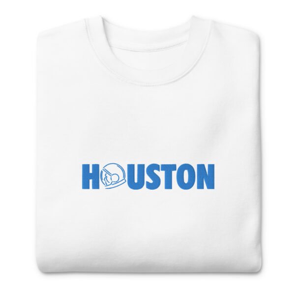 houston sweatshirt white