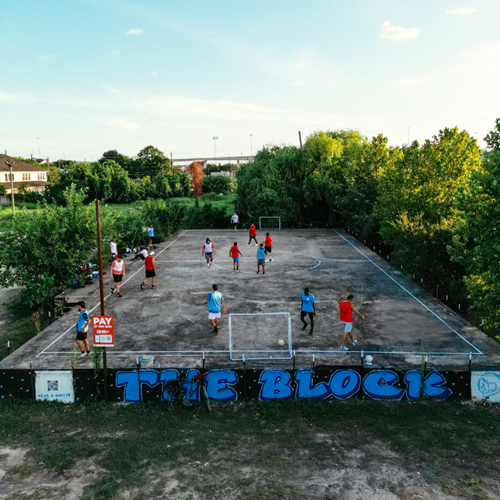 the block street soccer court houston
